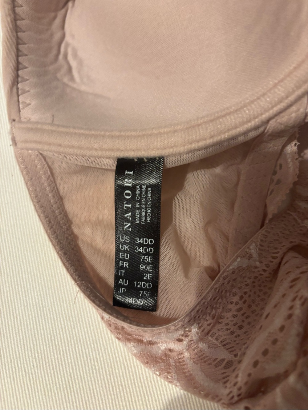 Natori Racerback Bra with Front Closure - Picture 3 of 3